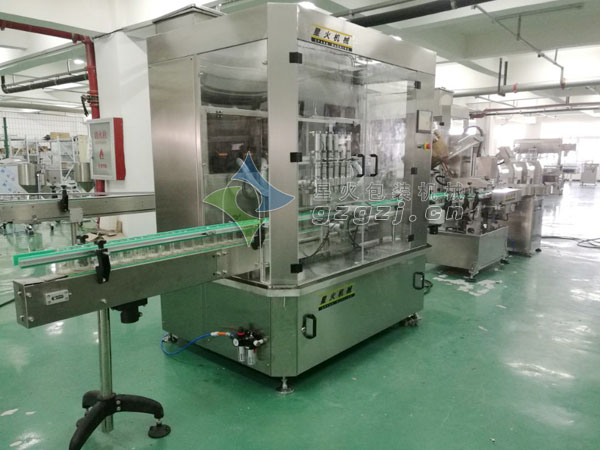 醬料灌裝真空旋蓋生產線